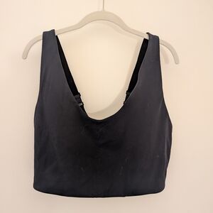 Elegant Black Sports Bra